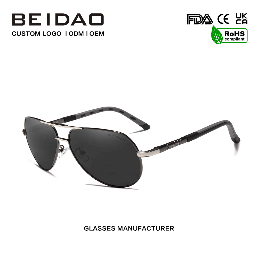 2026 Cross-border Polarized UV400 Fashion Alloy Frame Sunglasses