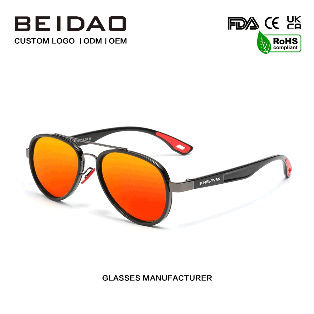 2026 Retro Cross-border TR90 Sunglasses para sa Mga Lalaking Babae