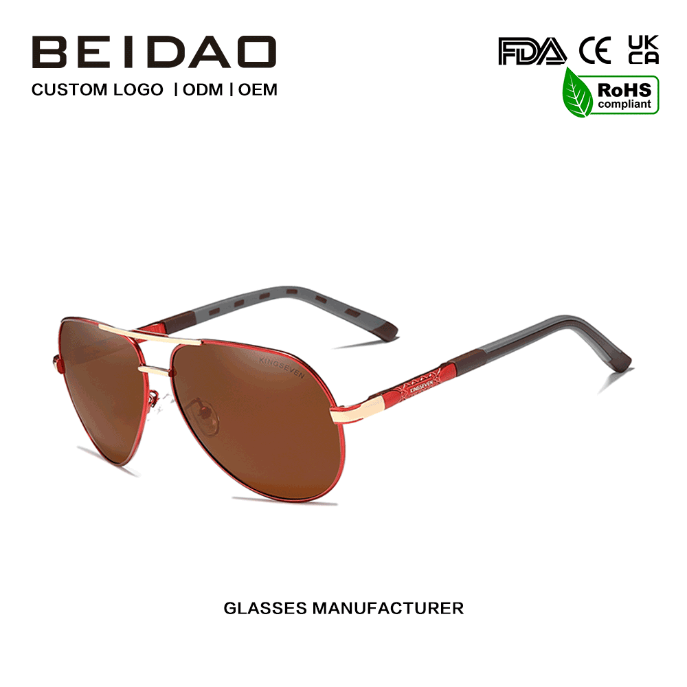 Klasikong Aluminum Polarized Sunglasses