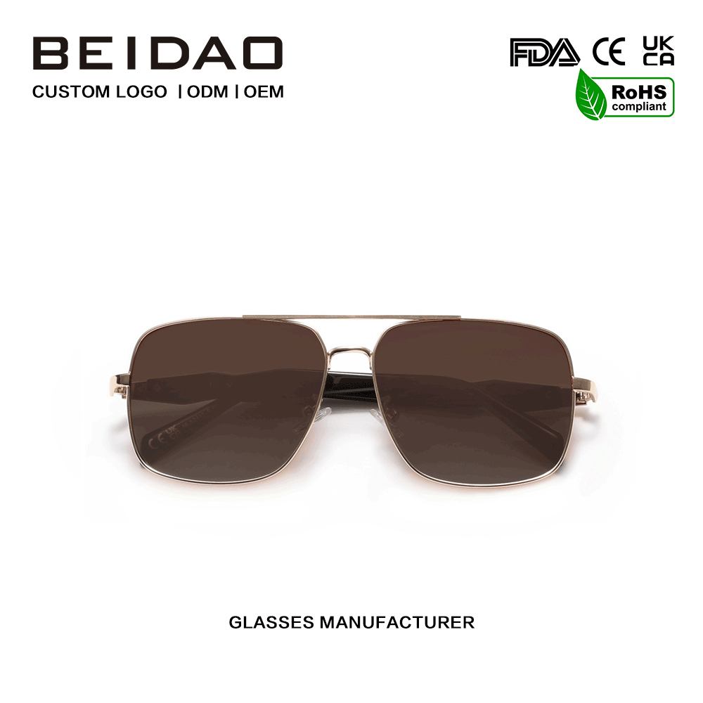 Designer Alloy Frame Polarized UV400 Sunglasses Pagmamaneho
