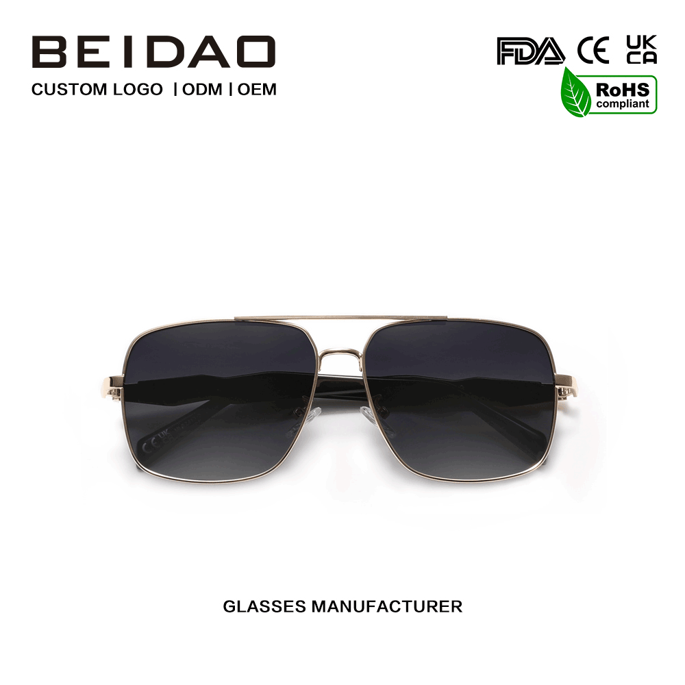 Designer Alloy Frame UV400 Sunglasses para sa Pagmamaneho sa Pangingisda