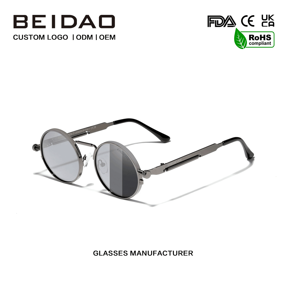Pagbabago ng Kulay ng Designer Polarized Vintage Sport Sunglasses
