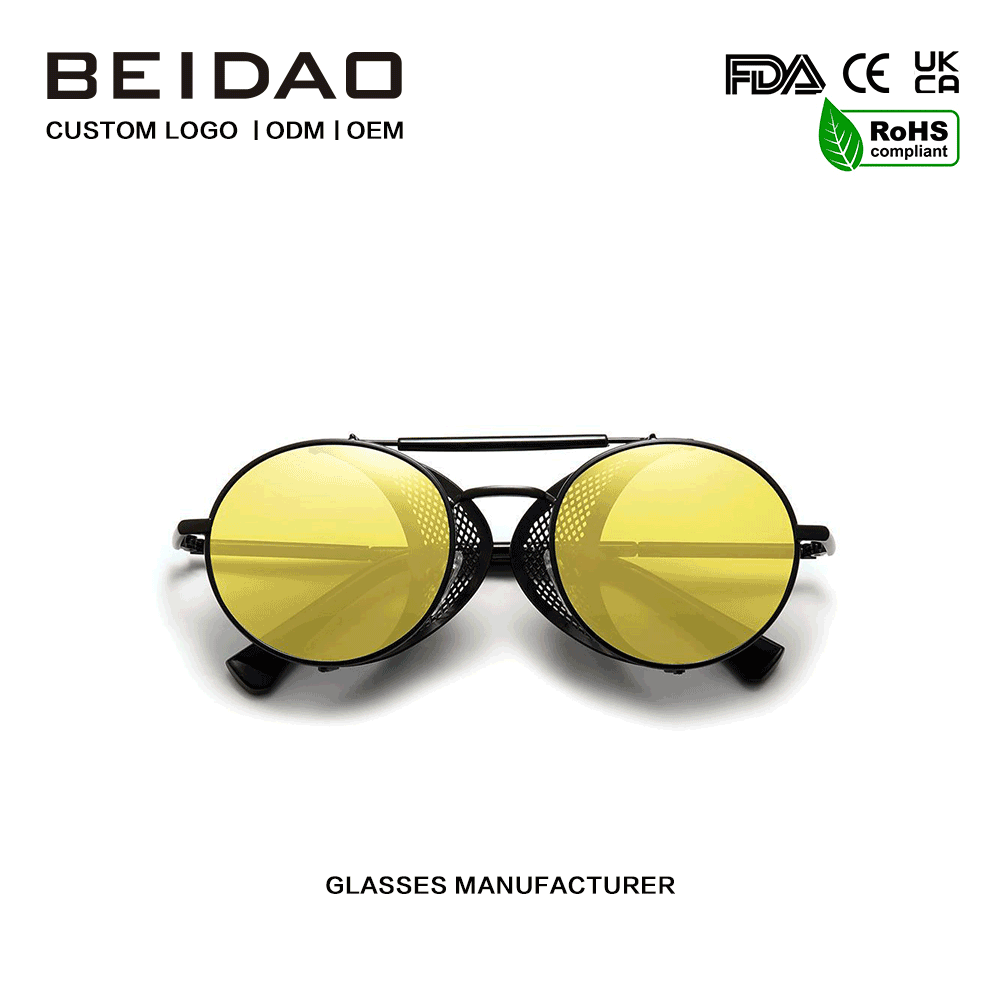 Designer Night Vision TR90 Frame Sunglasses para sa Mga Lalaking Babae