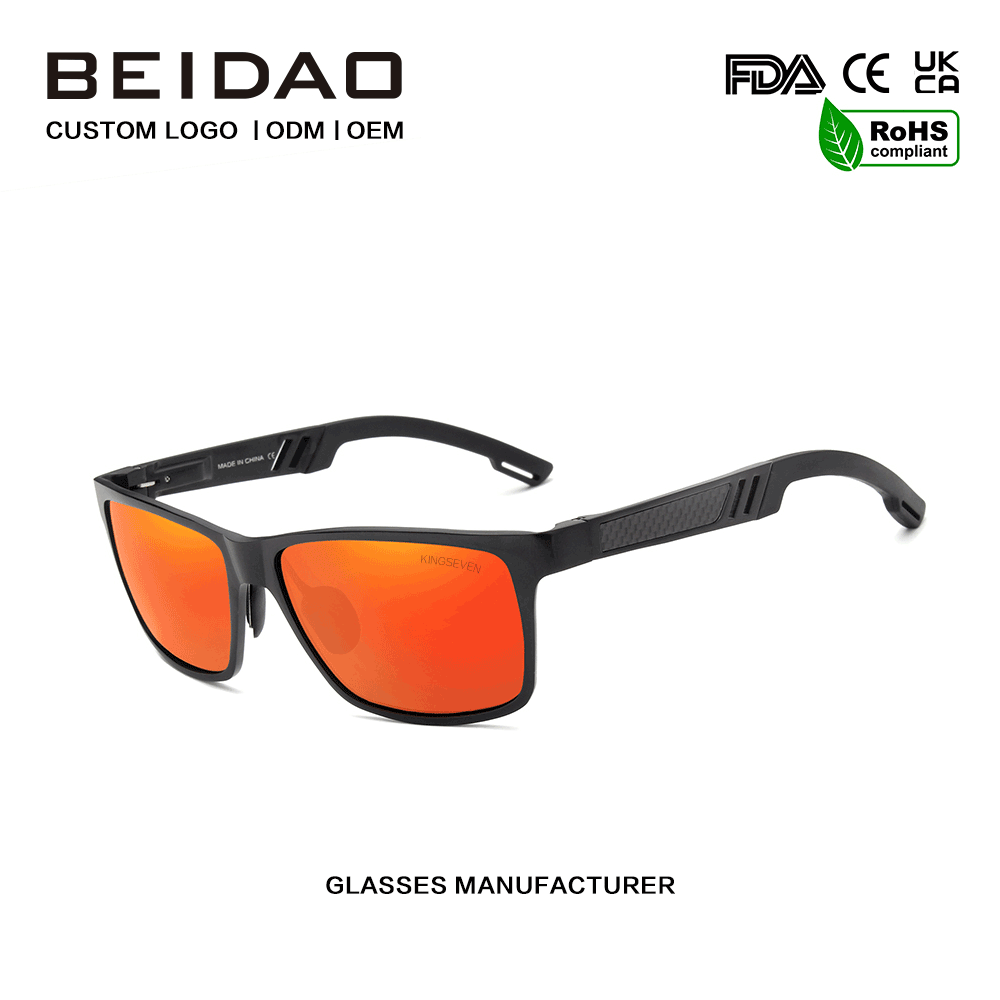 Designer UV400 protection TAC Lenses Komportableng Sports para sa Mga Lalaki