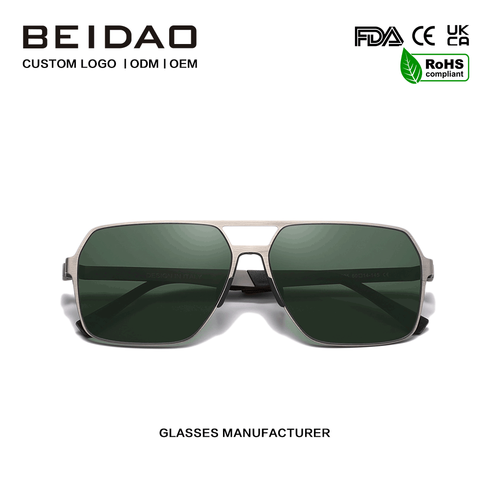 Matibay na Hindi kinakalawang na Polarized UV400 Protection Sunglasses