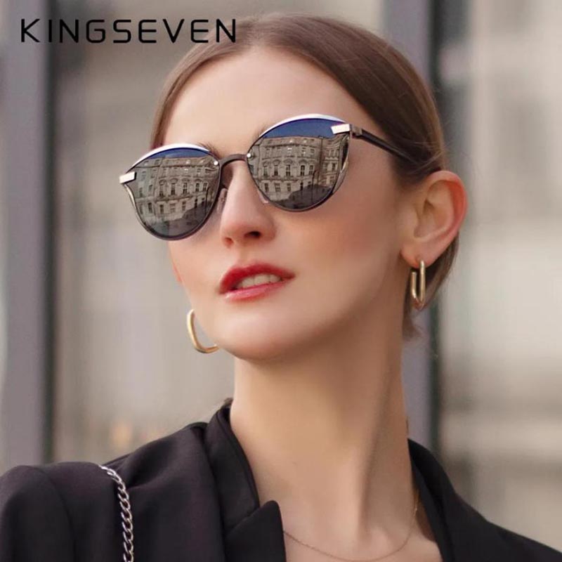 Elegant Cat Eye Ladies Polarized Sunglasses