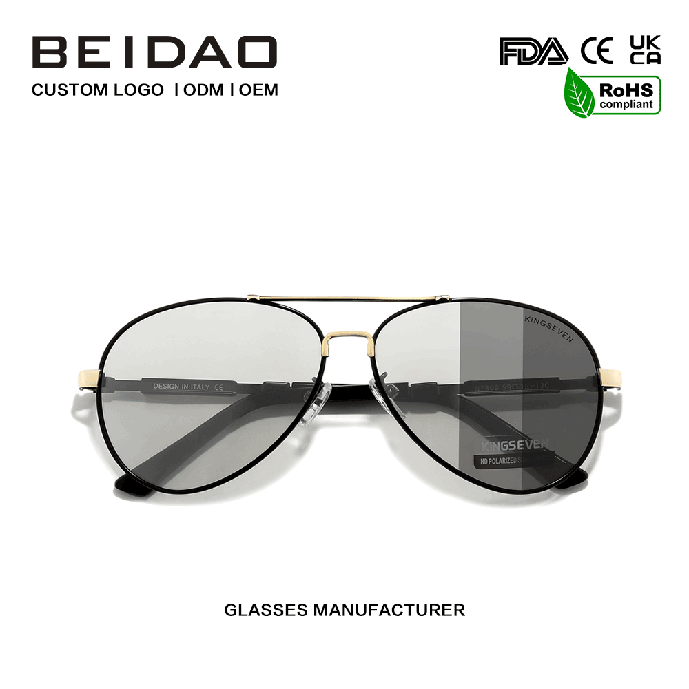 Fashion Polarized Aluminum Full Rim Sunglasses