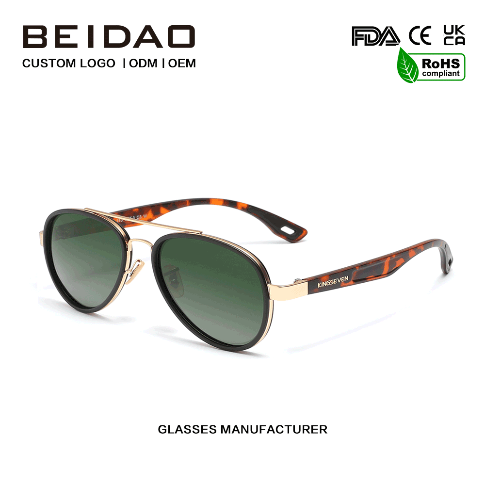 Mga naka-istilong TR90 Alloy Sunglasses