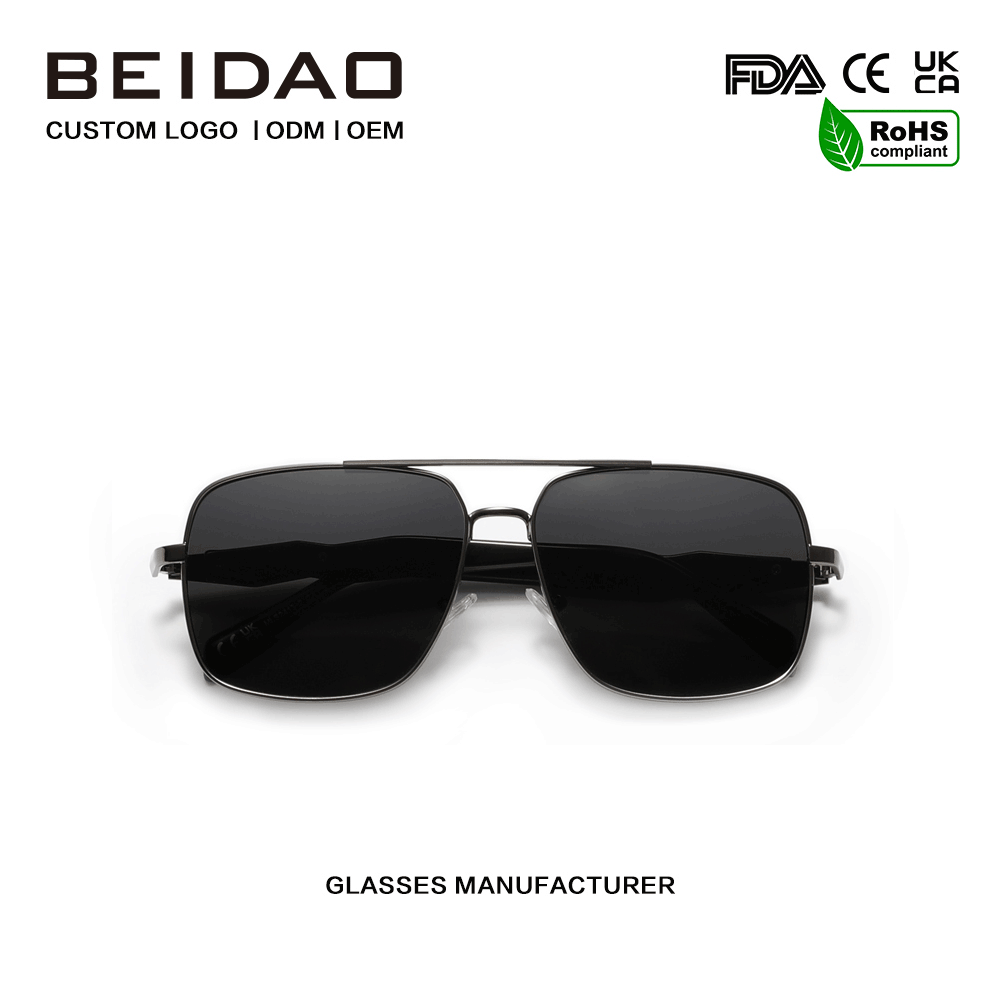De-kalidad na Alloy Frame UV400 Sunglasses para sa Pagmamaneho sa Pangingisda