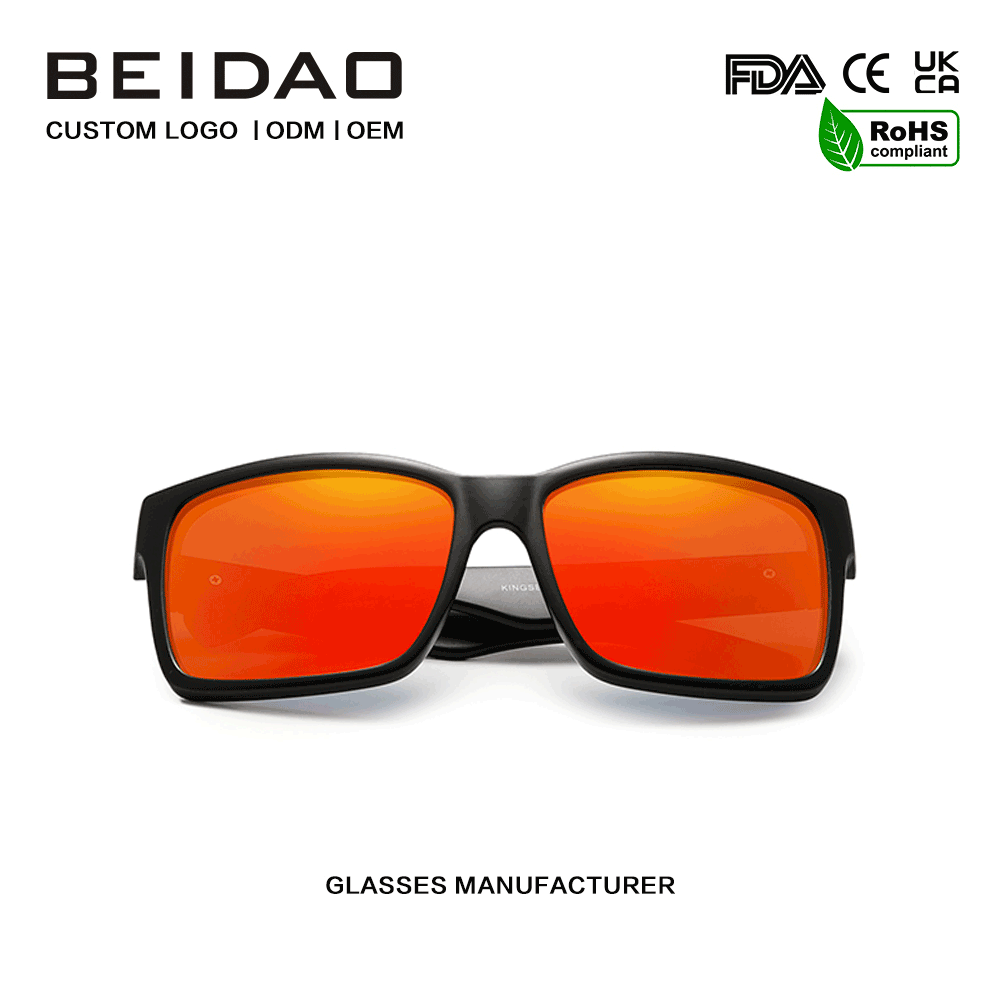 Hot Selling Fashion Polarized Mirro Lenses Sunglasses para sa Unisex