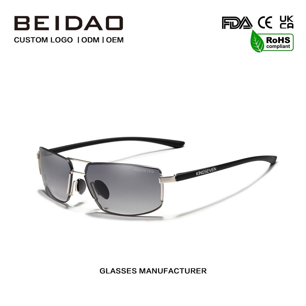 Marangyang Aluminum Polarized Sunglasses