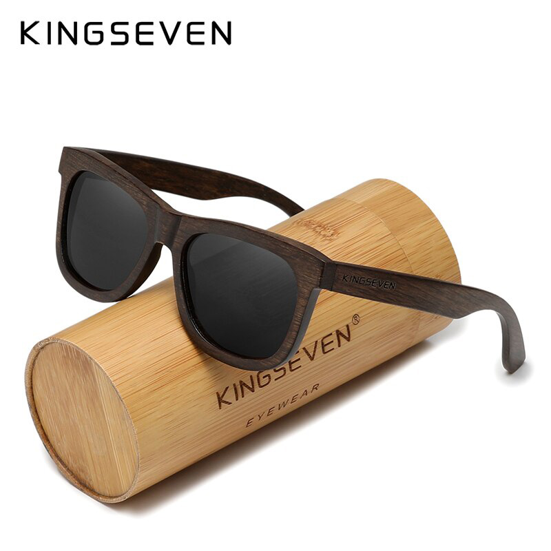 Mga Panlalaking Polarized Handmade Precious Wood Sunglasses