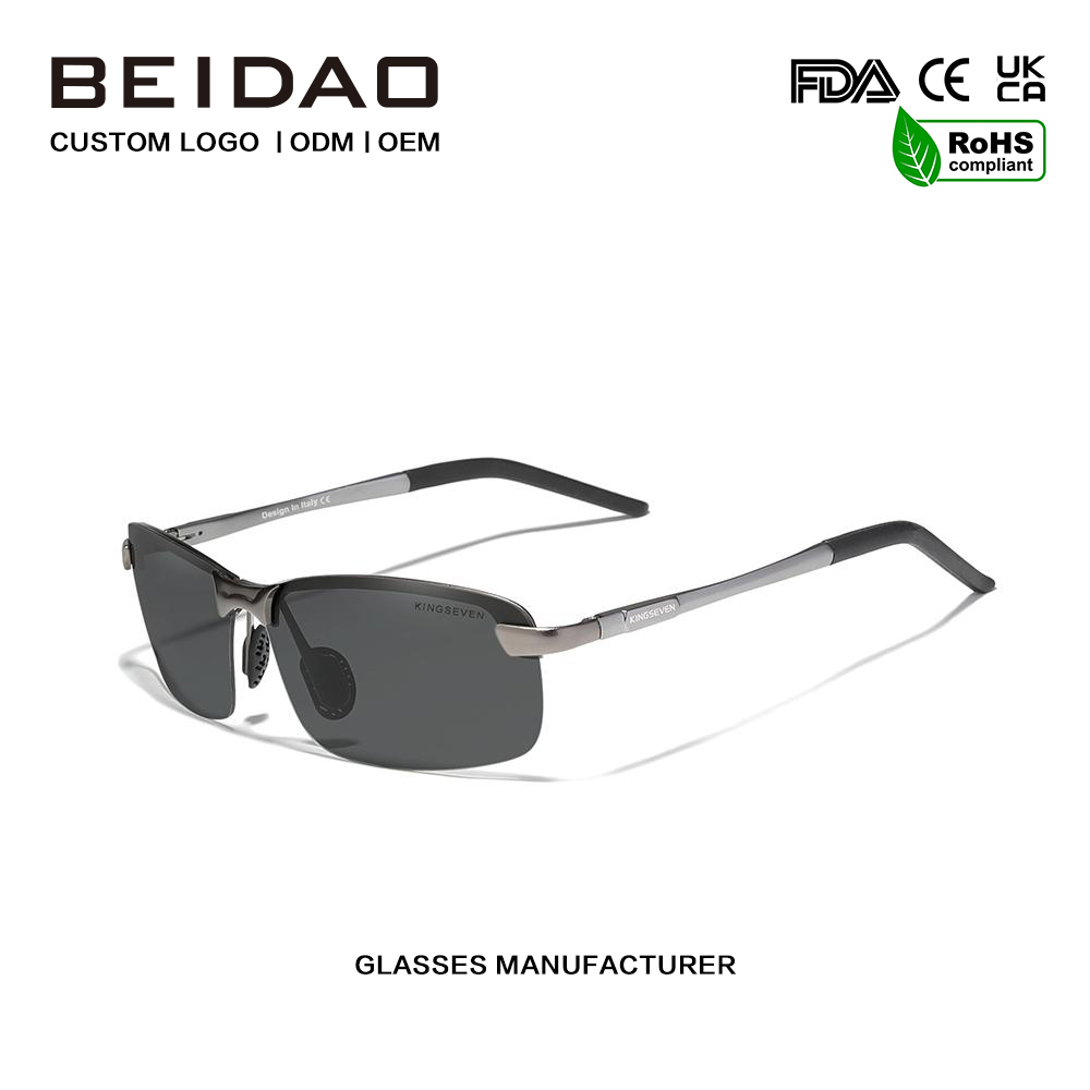 Modern Fashion TR90 Alloy Polarized Sunglasses para sa Babaeng Lalaki