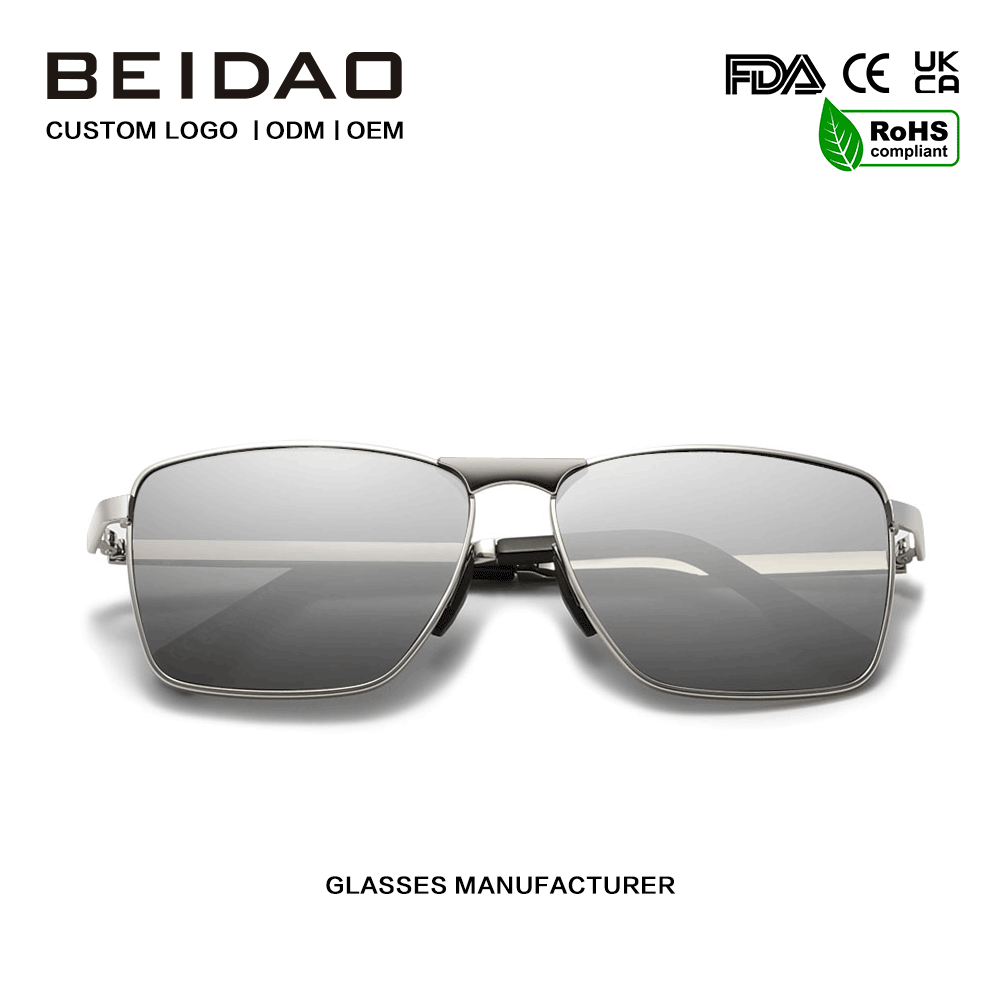 Modern Rectangular UV400 Polarization Sunglasses