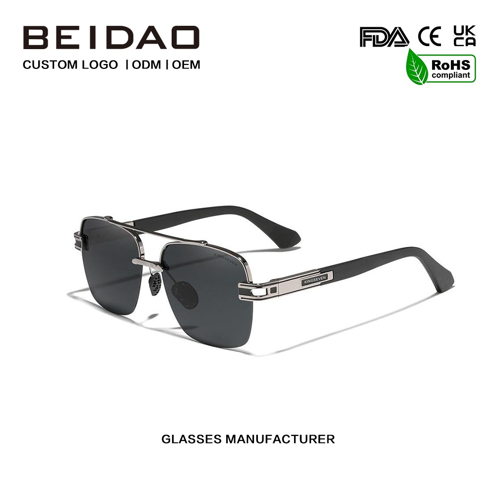 Mga Square Shades Makukulay na Retro Polarized Sunglasses